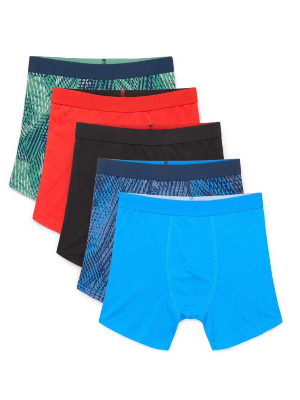Athletic Works Boys Mesh Performance Boxer Brief Underwear XL